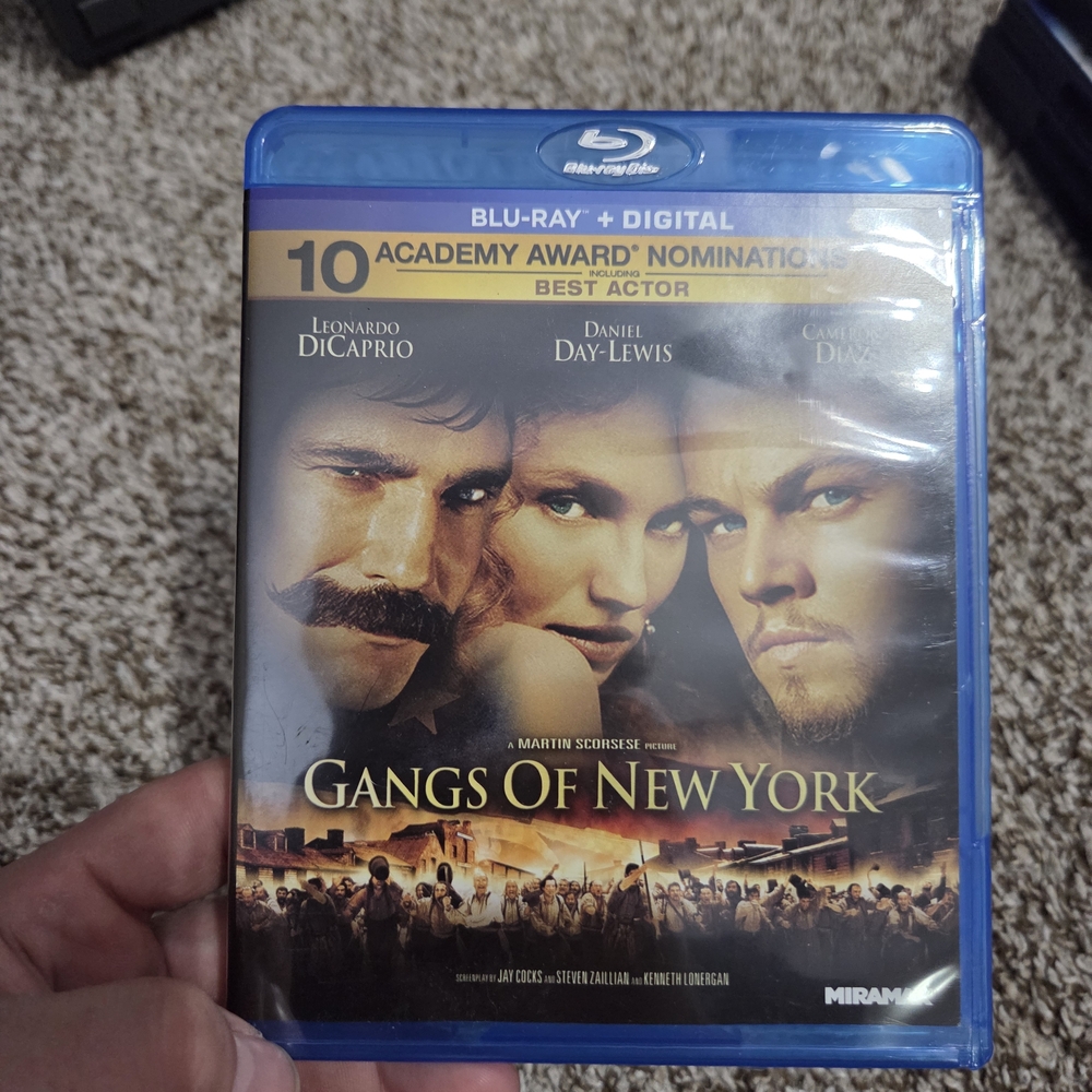 Gangs of New York Blu-ray Disc